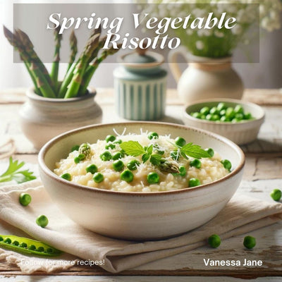 Light & Creamy Spring Vegetable Risotto for a Delightful Dinner