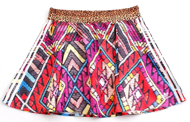 Adidas Originals Multi Color Farm Skirt Women&