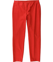Alfani Womens Hollywood Casual Cropped Pants Red, Size  8