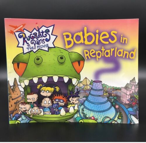 Nickelodeon Rugrats “Babies in Reptarland” Picture Book Vintage 2000