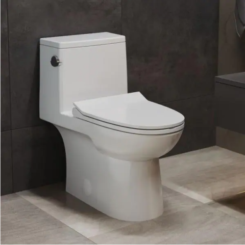 Swiss Madison Daxton 1-PC 1.28 Gpf Single Flush Elongated Toilet, Glossy White