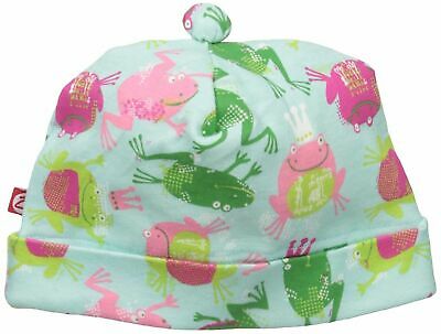 Zutano Baby Girls Cotton Hat, Frog Princess 12 months