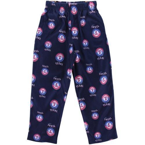 MLB Texas Rangers Toddler Boys Printed Flannel Pajama Pants, Size 3T