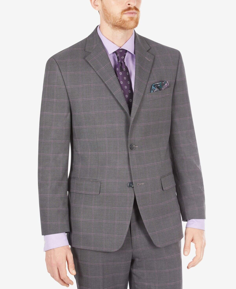 Jm Haggar Men's Premium Stretch Suit Separate Jacket Classic Fit