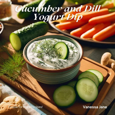 Cool Cucumber and Dill Yogurt Dip to Complement Your Barbecue Dishes
