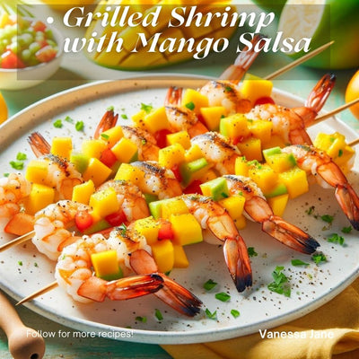 Refreshing Grilled Shrimp with Mango Salsa: Perfect for Spring