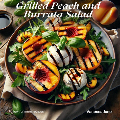 Grilled Peach and Burrata Salad: A Taste of Summer Elegance