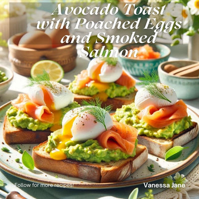 Elevate Your Brunch with Avocado Toast, Poached Eggs, and Smoked Salmon
