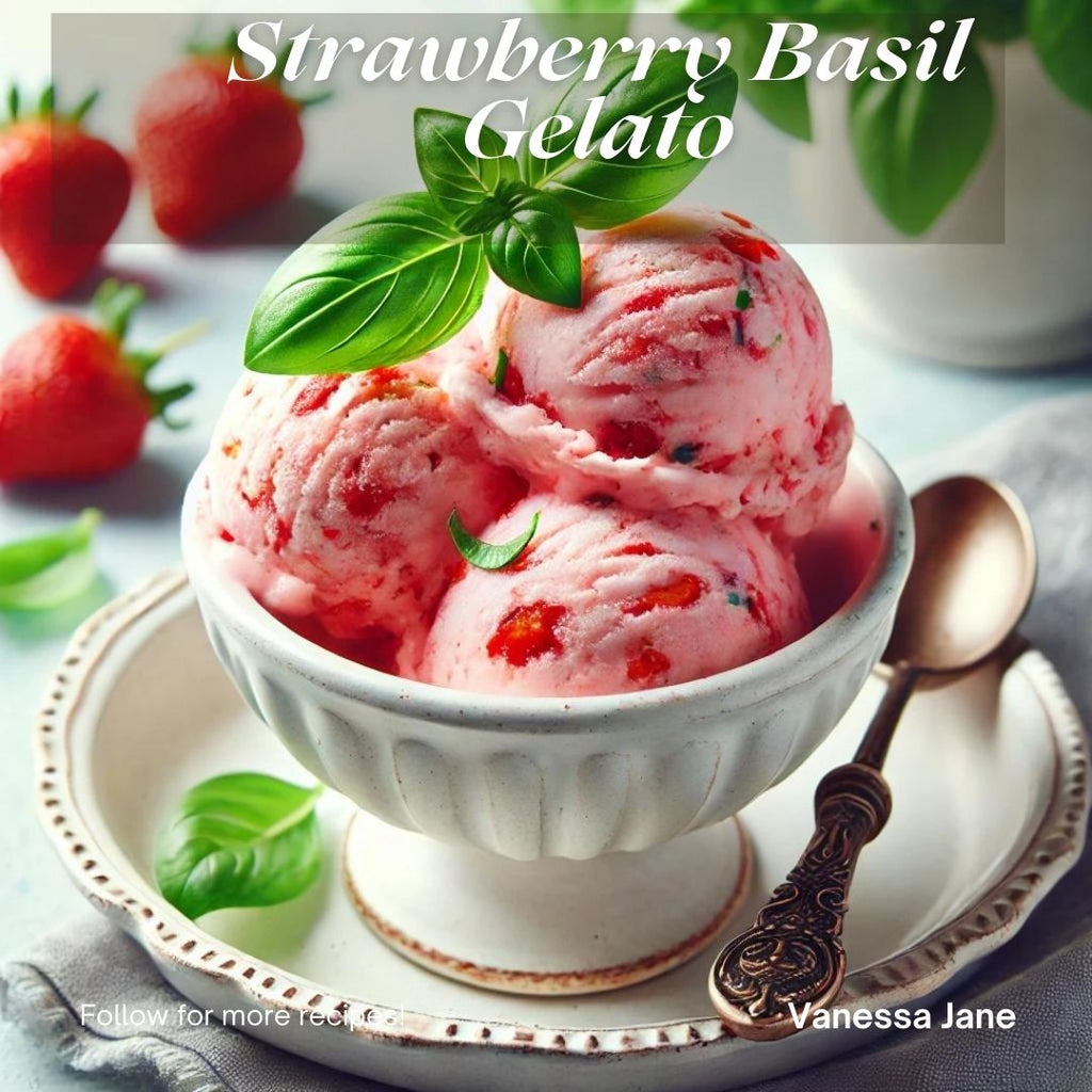 Strawberry Basil Gelato: A Refreshing Twist on Summer Desserts