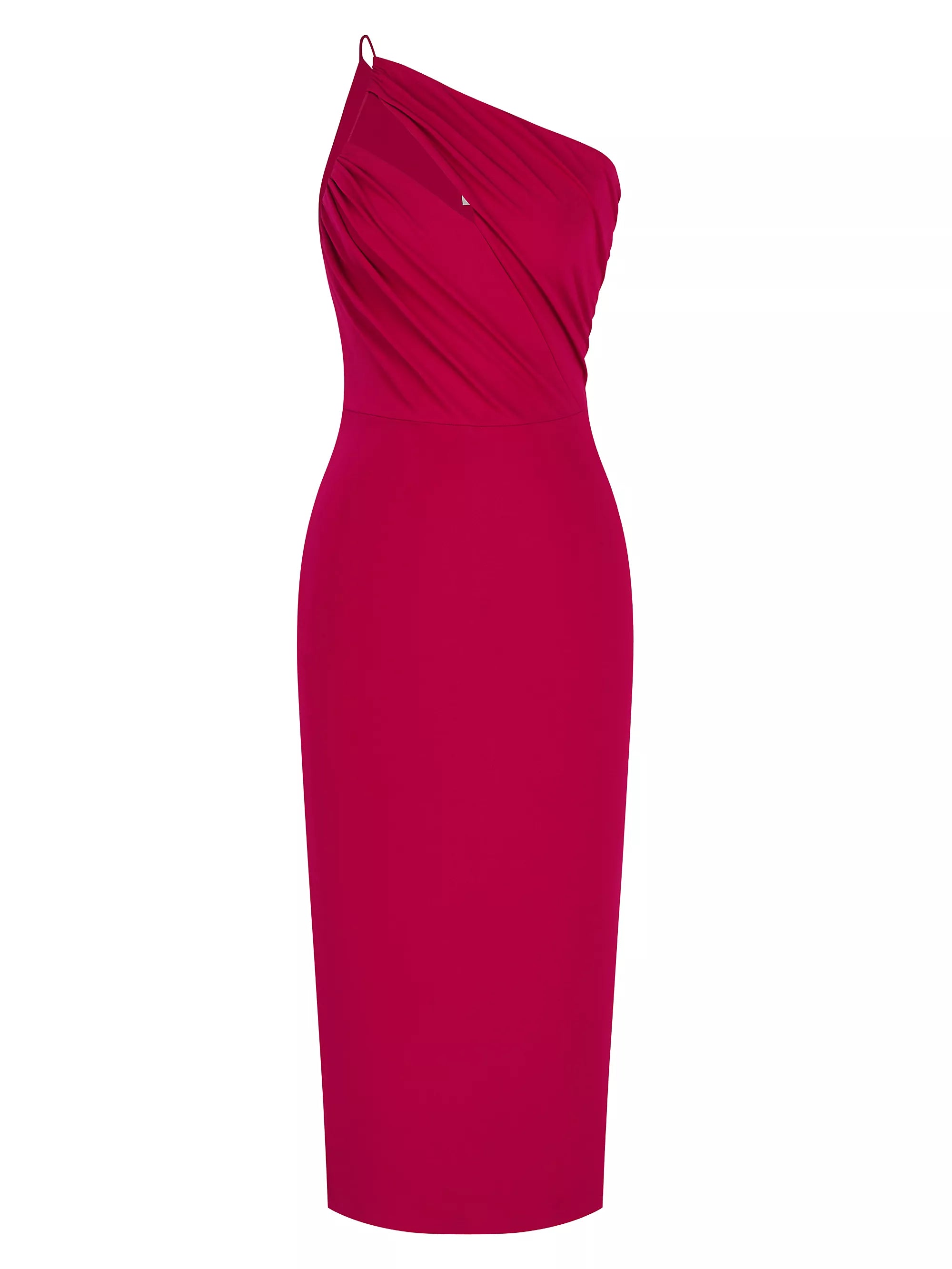 Et Ochs Ruth One Shoulder MIDI Dress,Size 6