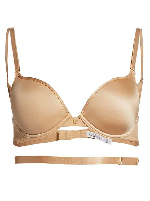 Le Mystere Dos Nu II Convertible Bra Natural 1122, Size 38B