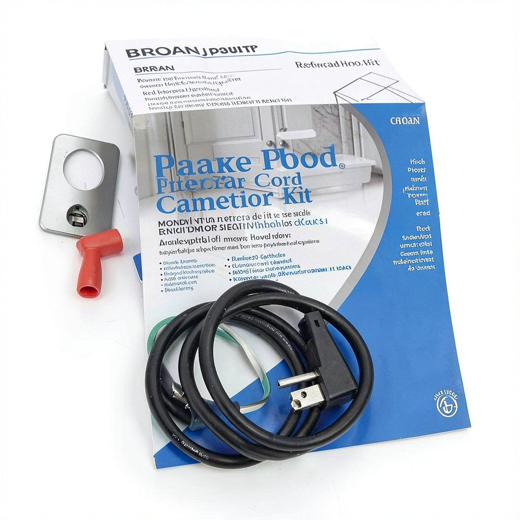 Broan Power Cord Kit for Cabinet Mount Range Hoods