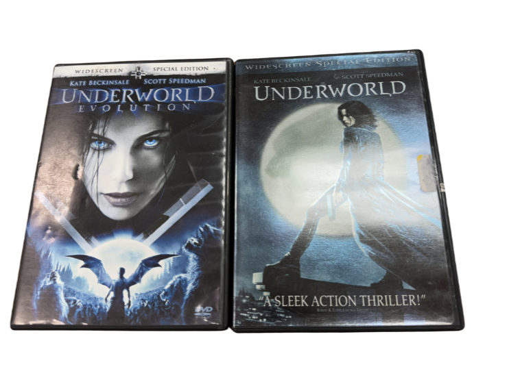 DVD Action Bundle: Underworld and Underworld: Evolution, Lot of 2