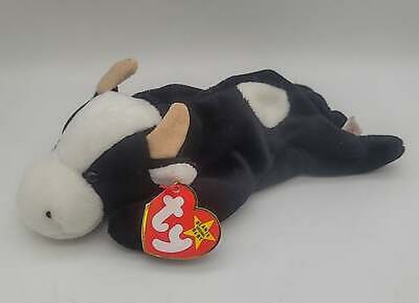 Ty Beanie Baby Daisy the Cow Style 4006, 1994 With 18 Errors