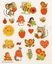Very Vintage Stickers - Hallmark - Adorable Mice - Dated 1979