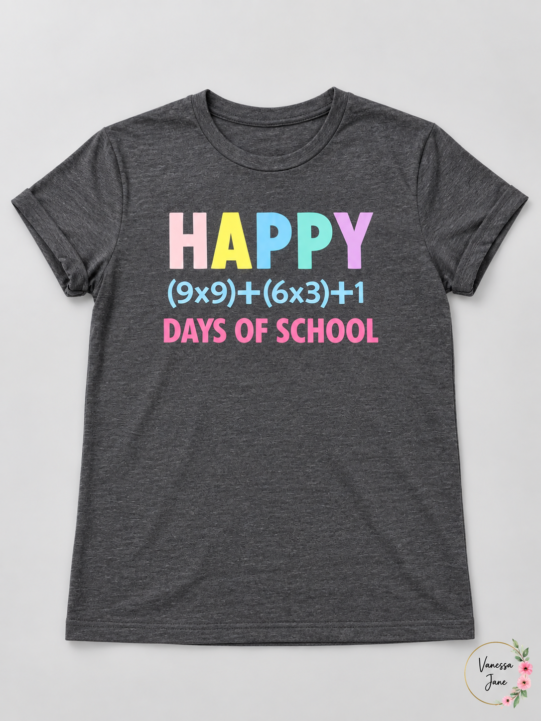 Happy 100 Days of School Shirt, Size Medium