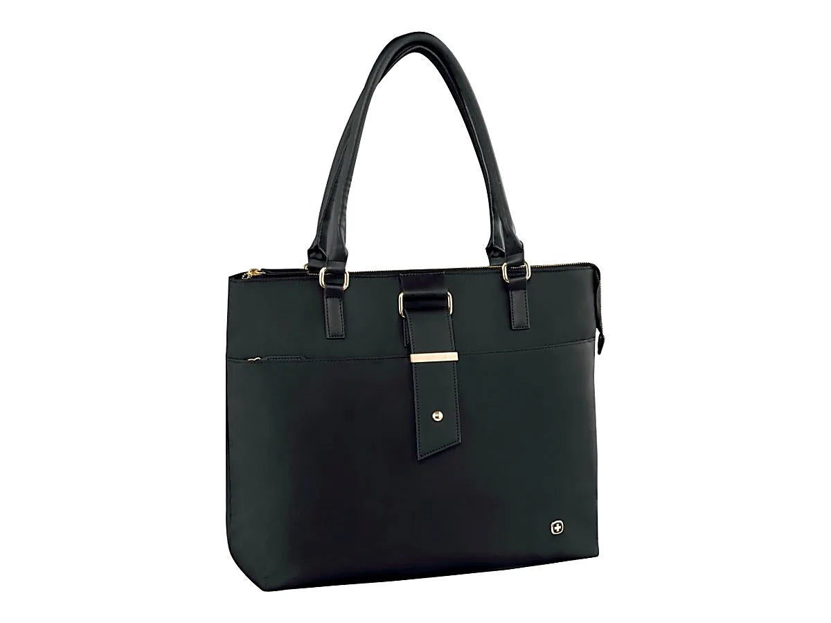 Wenger Ana Laptop Tote, Black Nylon (600772)