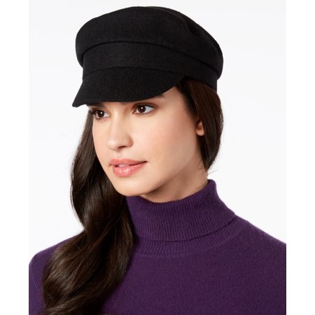 Nine West Newsboy Cap (Black)