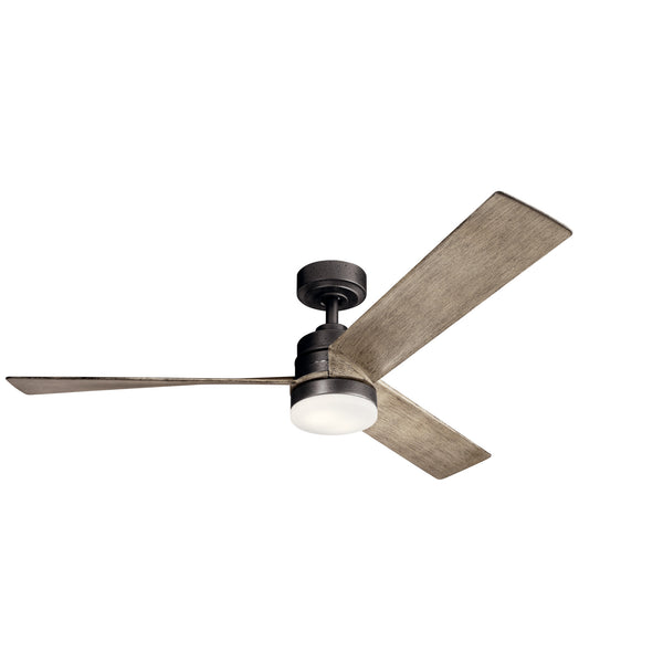 Kichler 300275 Spyn 52Inches 3 Blade Indoor Ceiling Fan - Anvil Iron