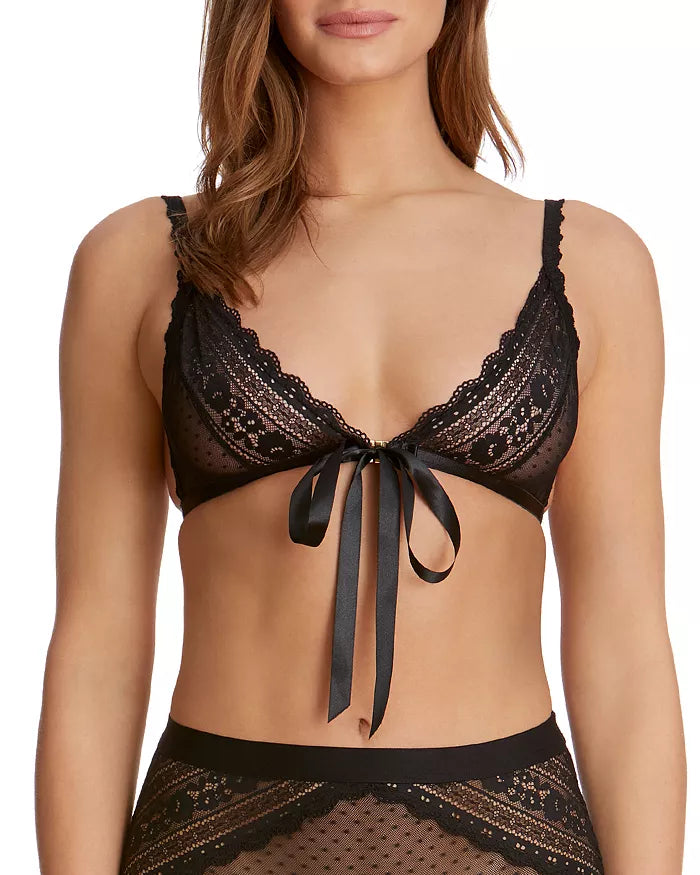 Monique Lhuillier X Hanky Panky Rendezvous Bralette, Size Small