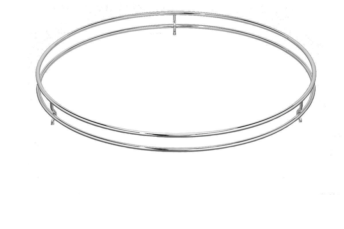 Rev-a-Shelf 5Lsf020 5Lsf 20  Diameter Full Circle Lazy Susan Fence Rail - Chrome