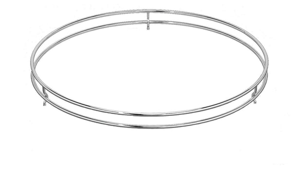 Rev-a-Shelf 5Lsf020 5Lsf 20  Diameter Full Circle Lazy Susan Fence Rail - Chrome