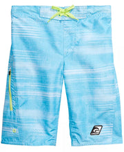 Laguna,Boys Speed Zone Striped Swim Trunks, Size 8