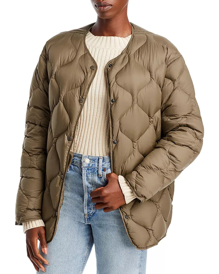 Rag Bone Womens Rudy Liner Down Quilted Jacket