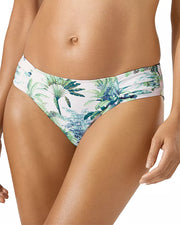 Tommy Bahama Palm Modern Reversible Shirred Hipster Bikini Bottom
