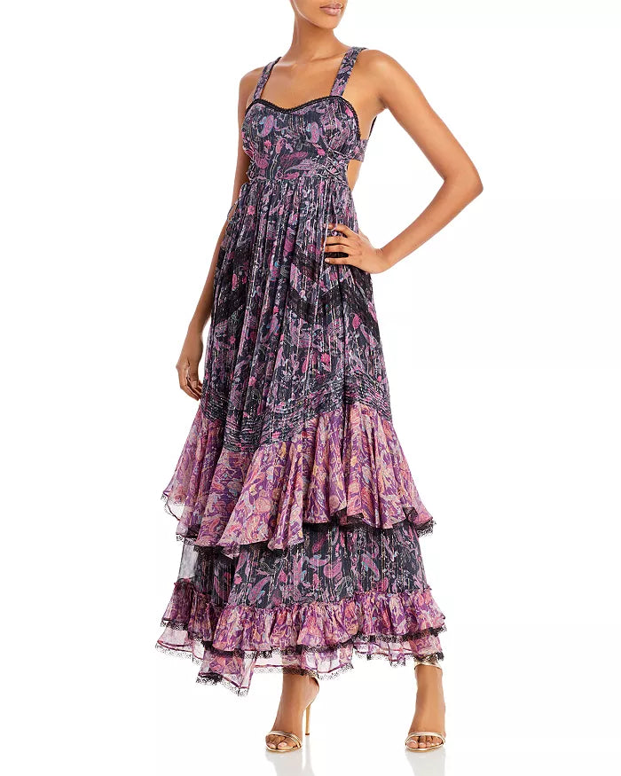 Rococo Sand Printed Tiered Maxi Dress