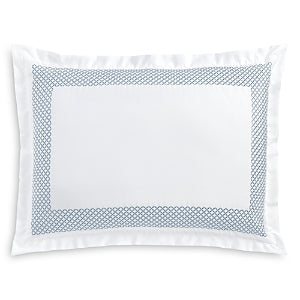 Hudson Park Collection Embroidered Geo Sham