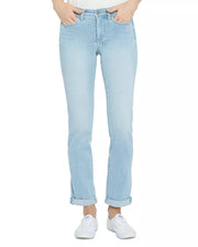 NYDJ Sheri Cuff Ankle Jeans in Northstar, Size 12