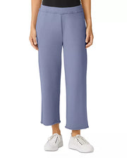 Eileen Fisher Organic Cotton French Terry Straight Pant