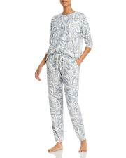 Aqua Happy Waves Pajama Set