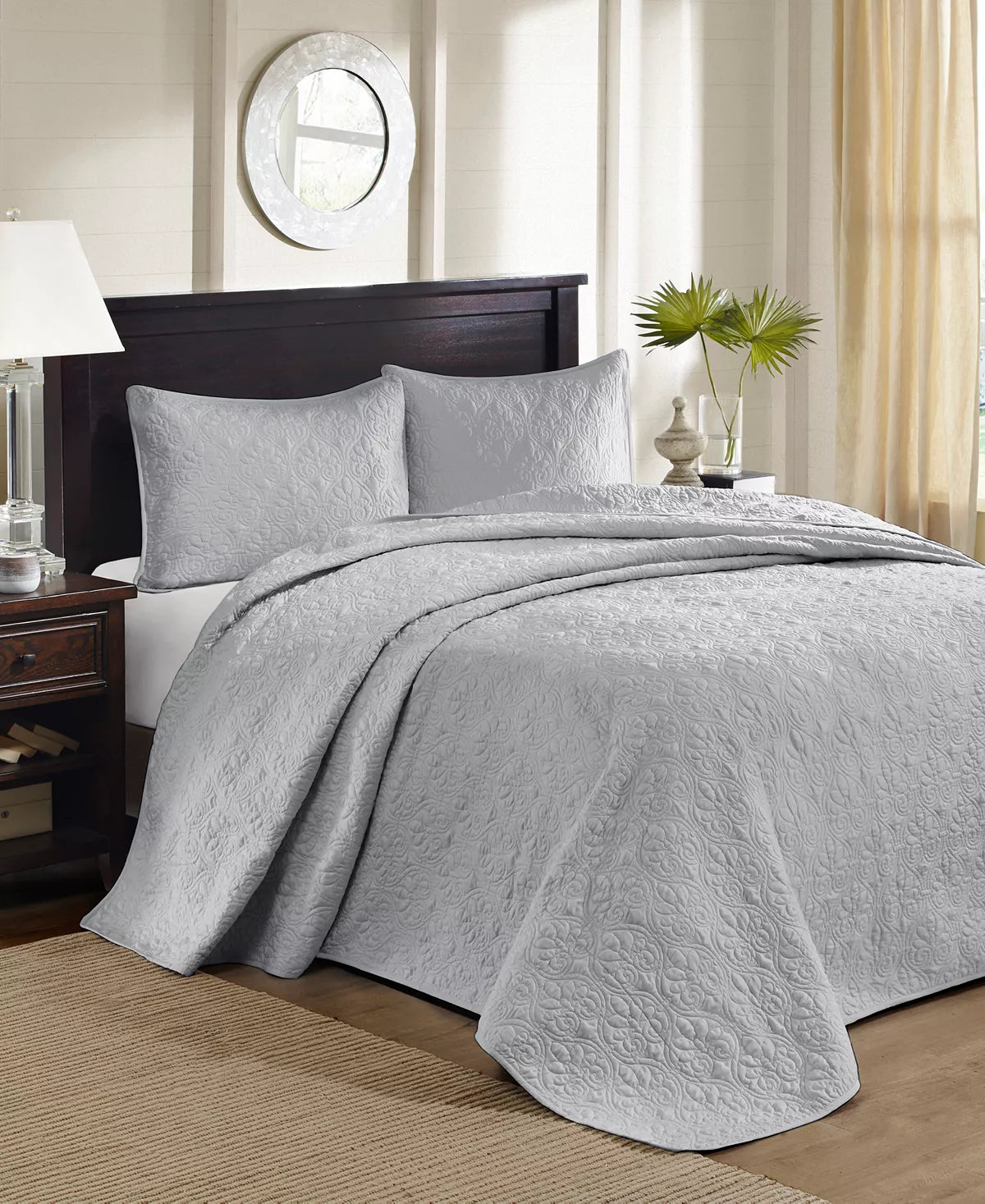 Madison Park Quebec Reversible Coverlet Set