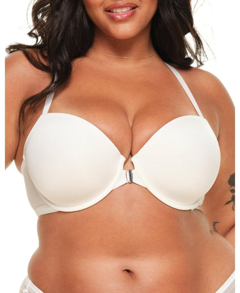 Adore Me Womens Alara Contour Demi Bra - White, 38DD