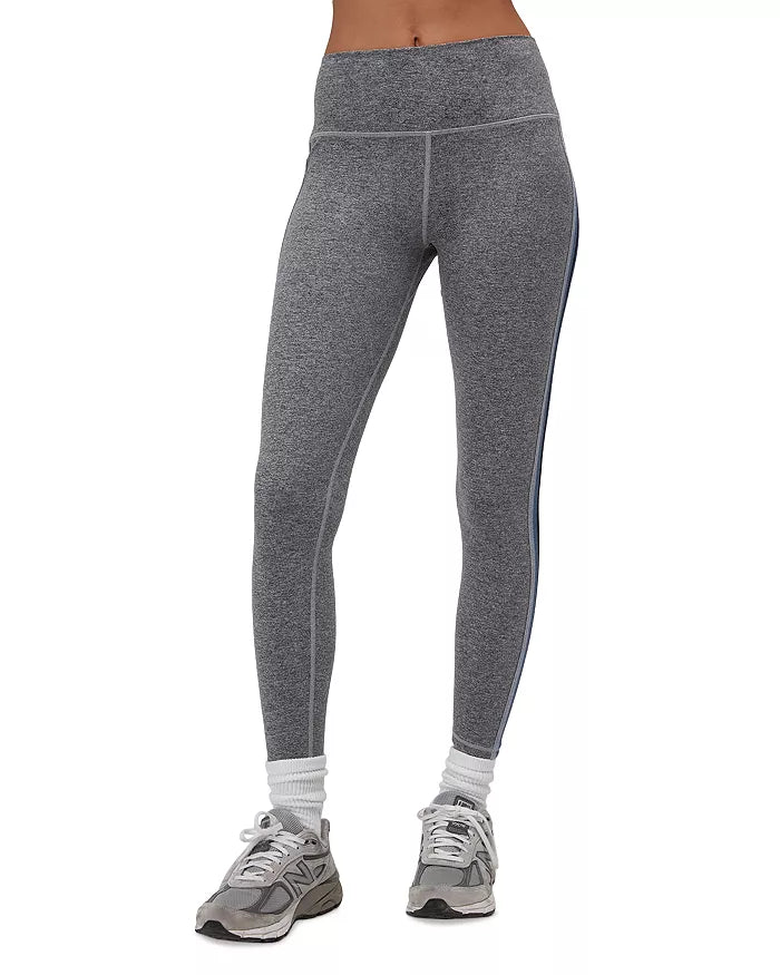 Spiritual Gangster Womens Intent High Waist 7/8 Leggings Heather Grey, Size M