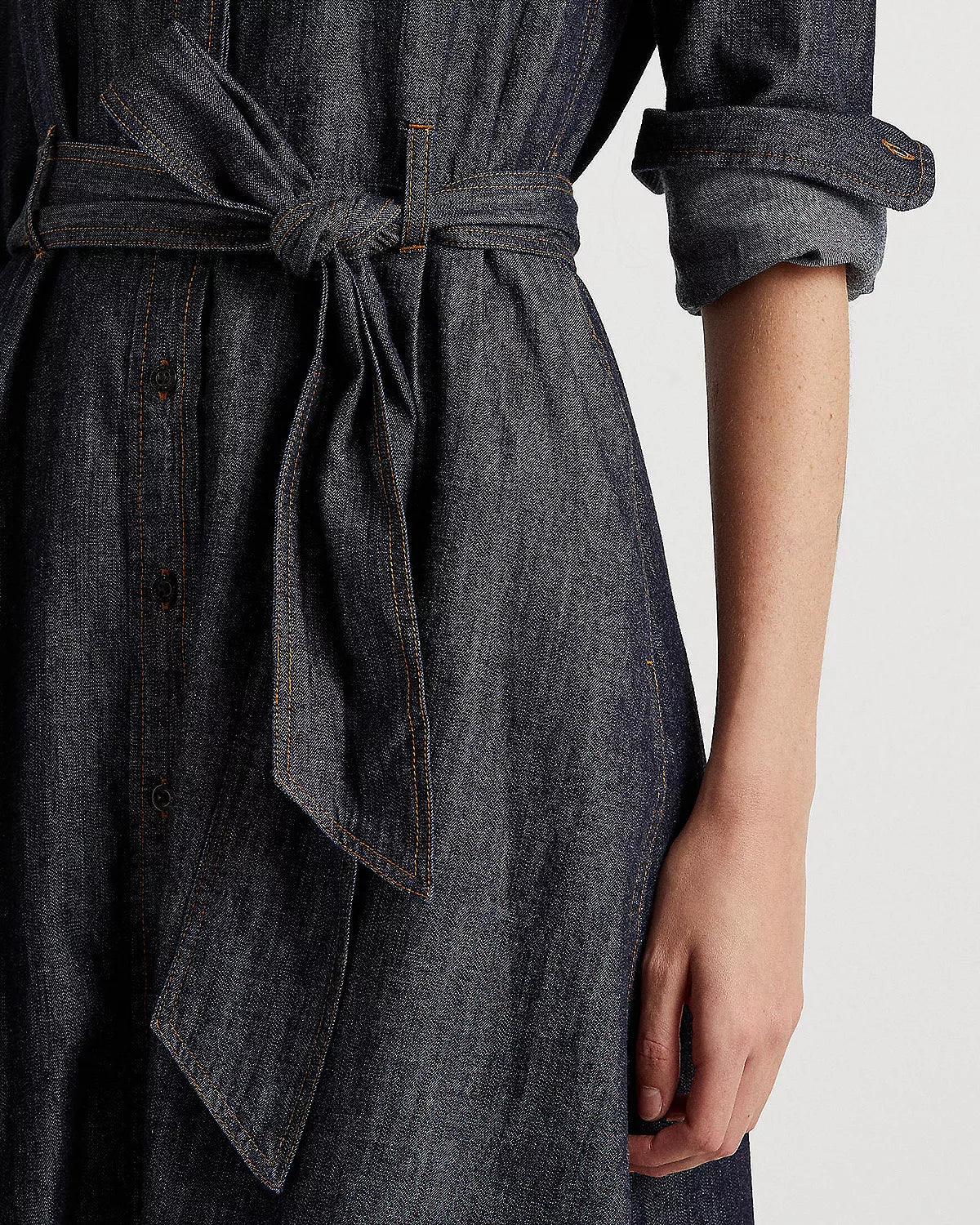 Lauren Ralph Lauren Denim A-Line Shirtdress Dark Rinse Wash Vanessa Jane Lauren Ralph Lauren Denim A-Line Shirtdress Dark Rinse Wash Vanessa Jane