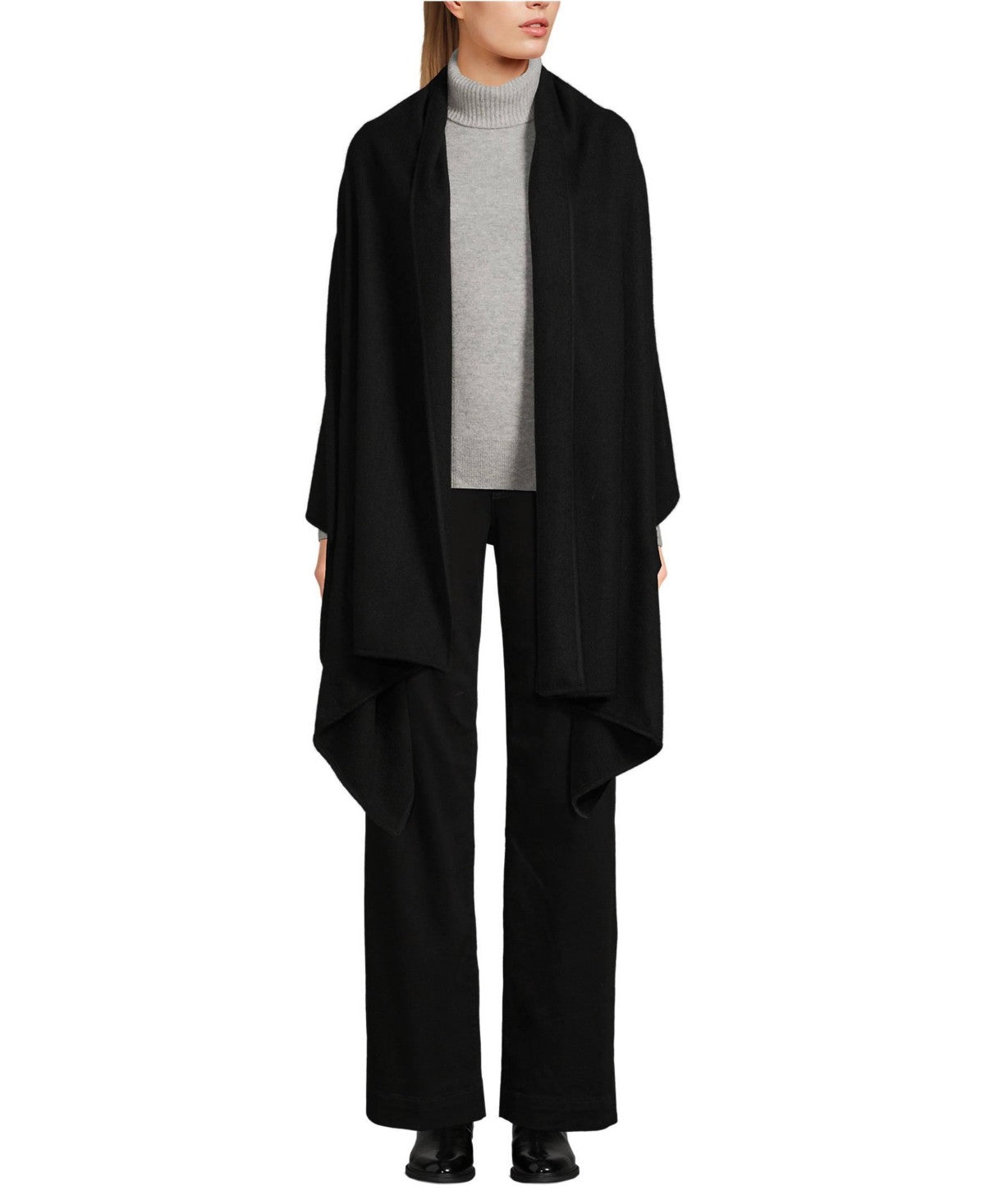 Lands End Womens CashTouch Shawl Wrap