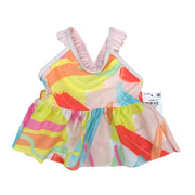 Ideology Girls. Color Splash Tankini Swimsuit Top, 2T/Matisse