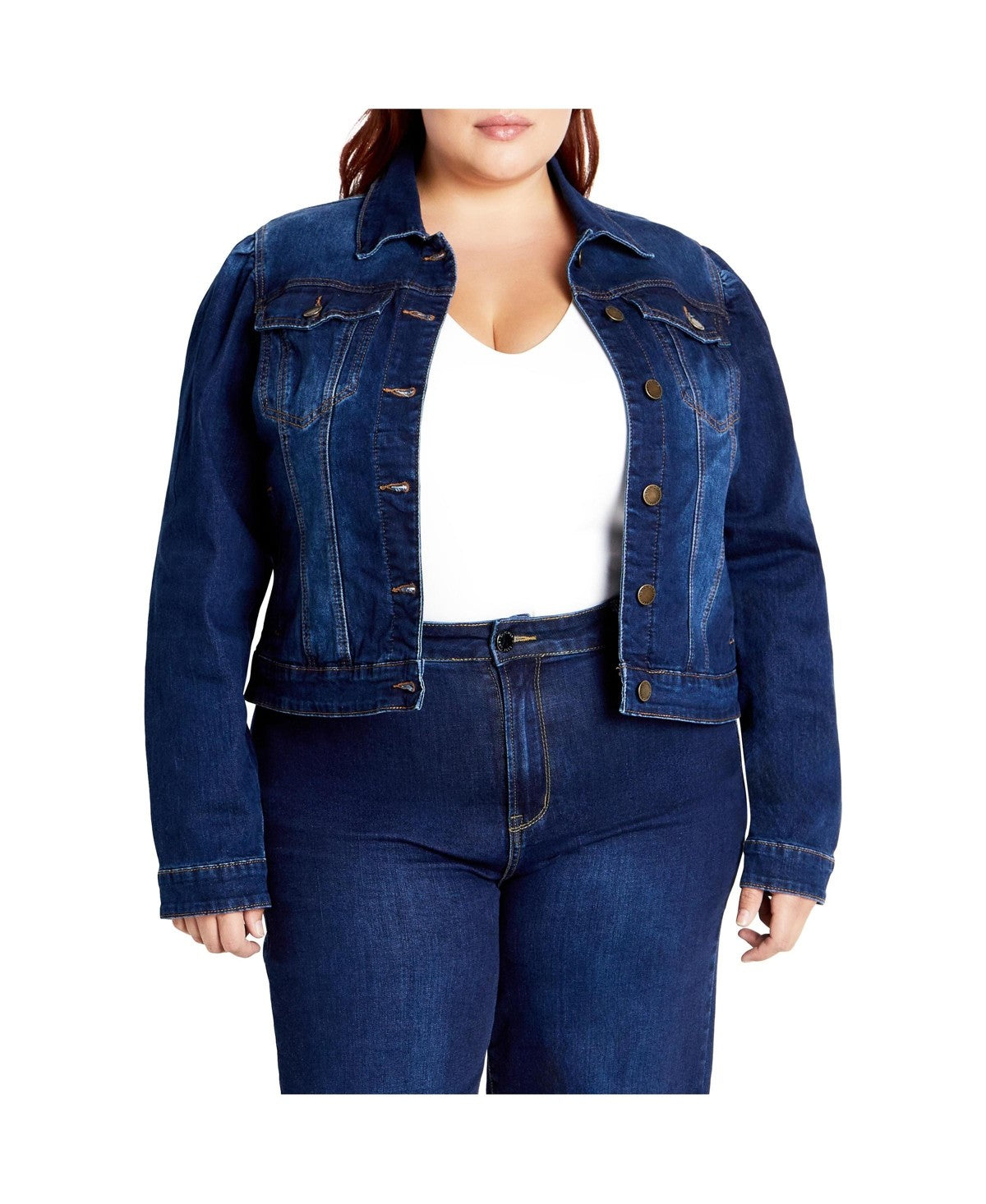 CITY CHIC Plus Size Kira Denim Jacket