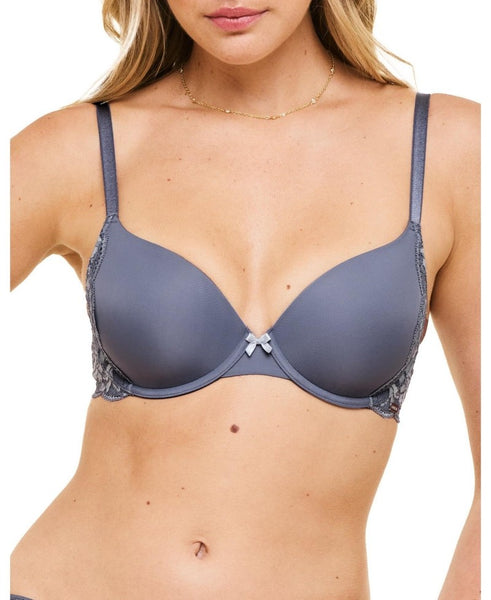 Adore Me Womens Paxton Contour Full Coverage Bra - Dark Grey, 32dd