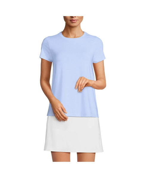 Lands End Power Performance Short Sleeve Crewneck T-Shirt, Large