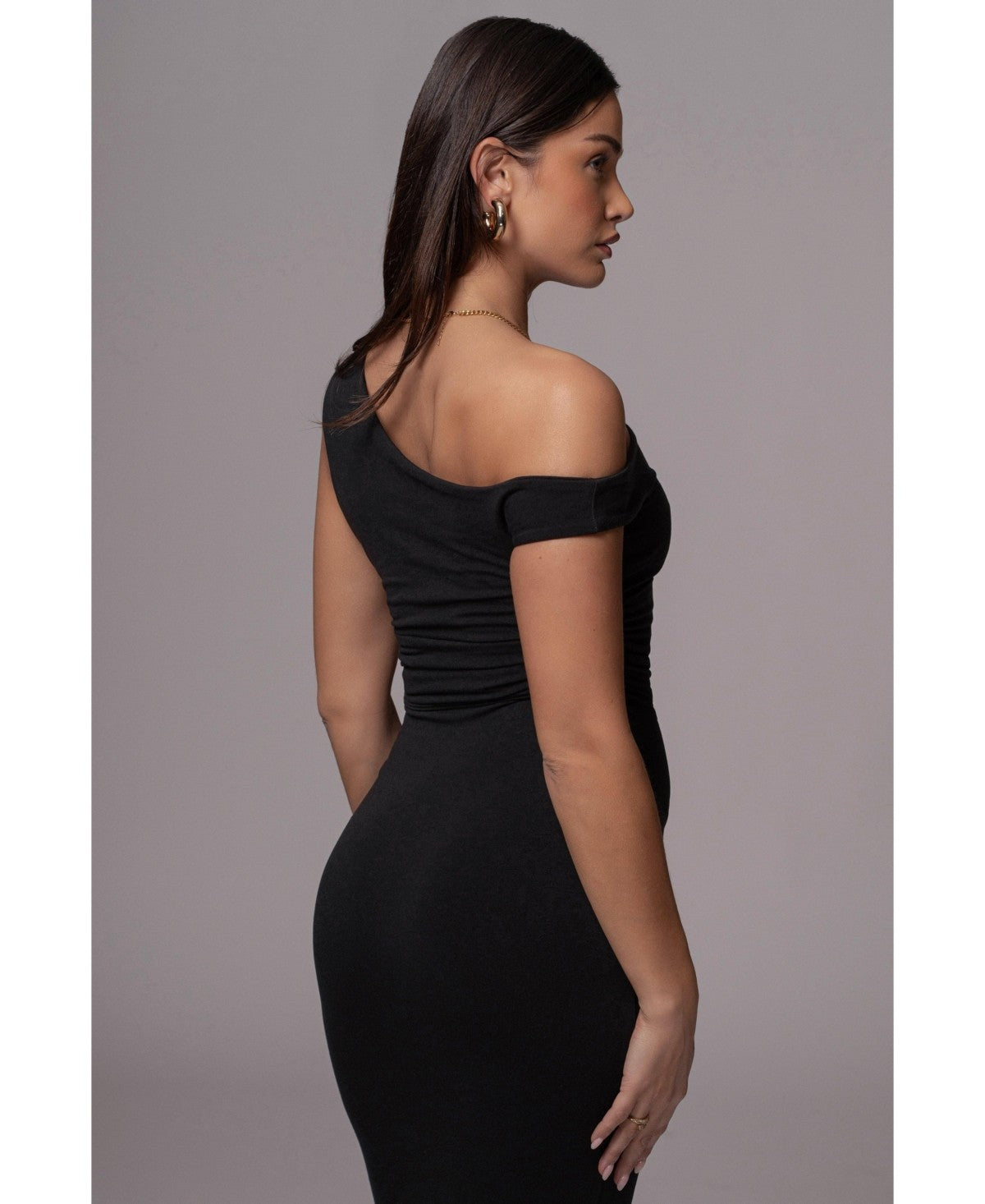 Jluxlabel Womens Raegan Off Shoulder Dress - Black, XL