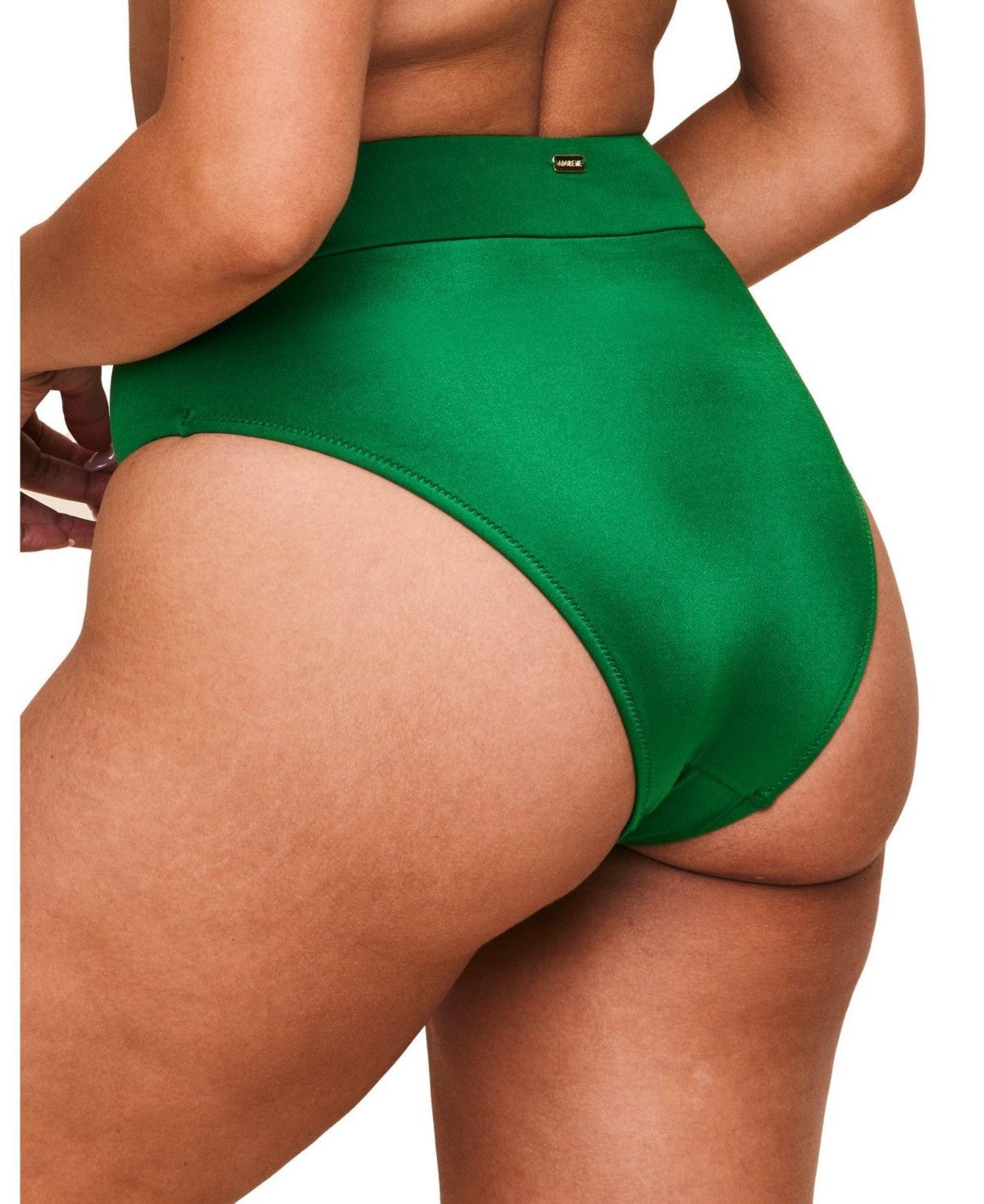 Adore Me Womens Tanisha Swimwear High-Waist Bikini Bottom - Small