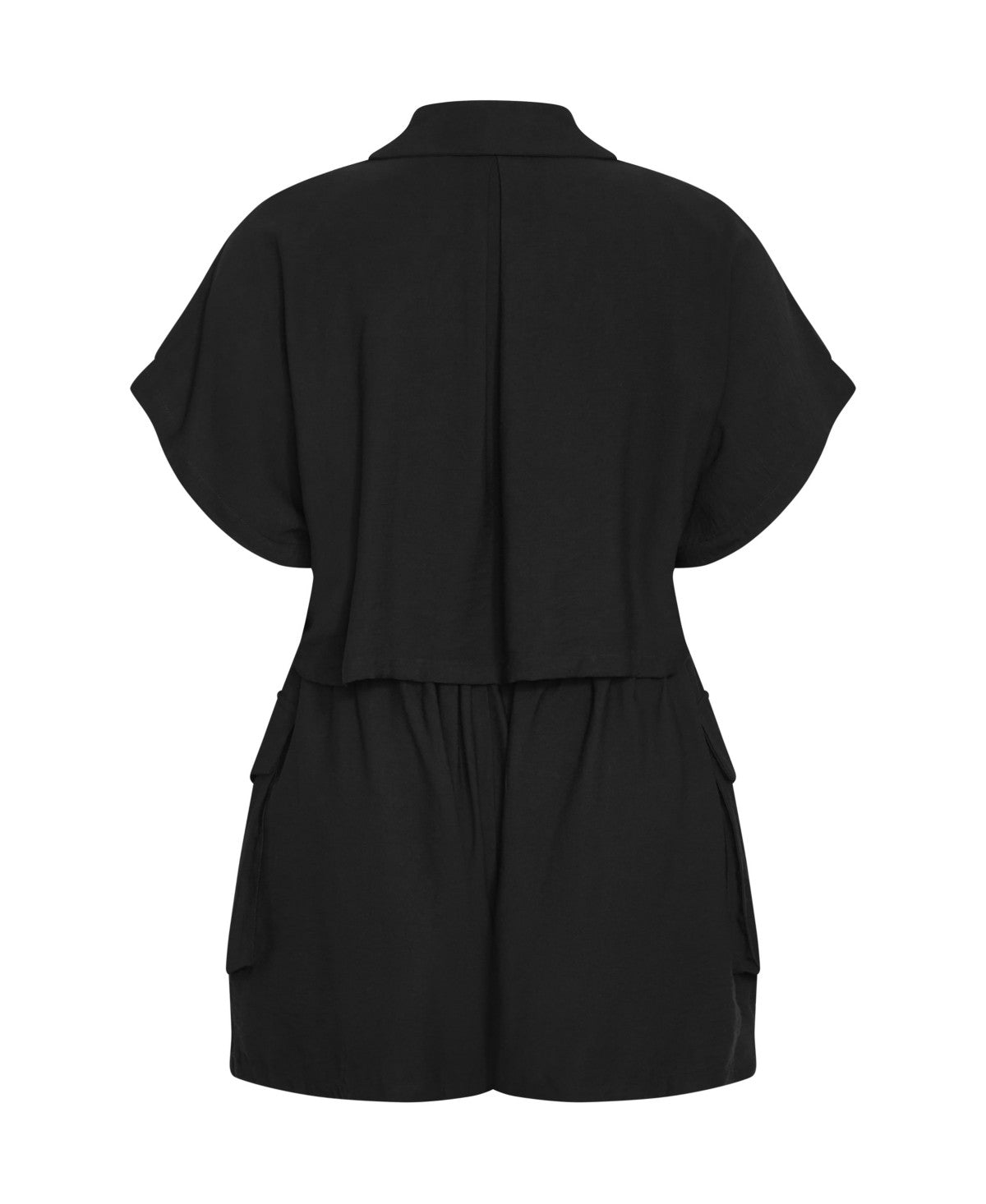 CITY CHIC Womens Jade Playsuit, Black - 16 / S