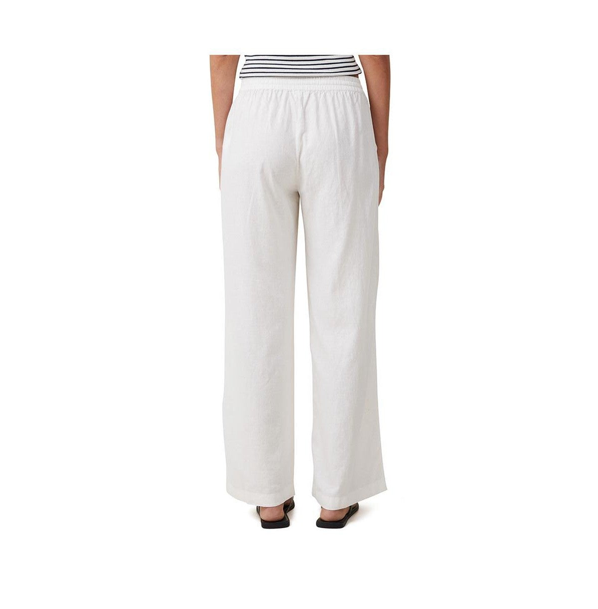 Cotton on Womens Haven Wide Leg Pant - White, Size 2