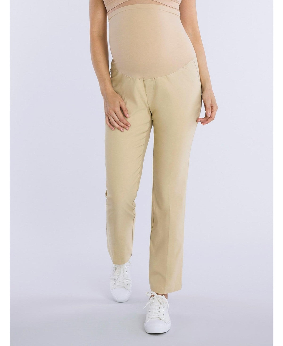 Motherhood Maternity Mia Secret Fit Over the Belly Slim Straight Leg Pant