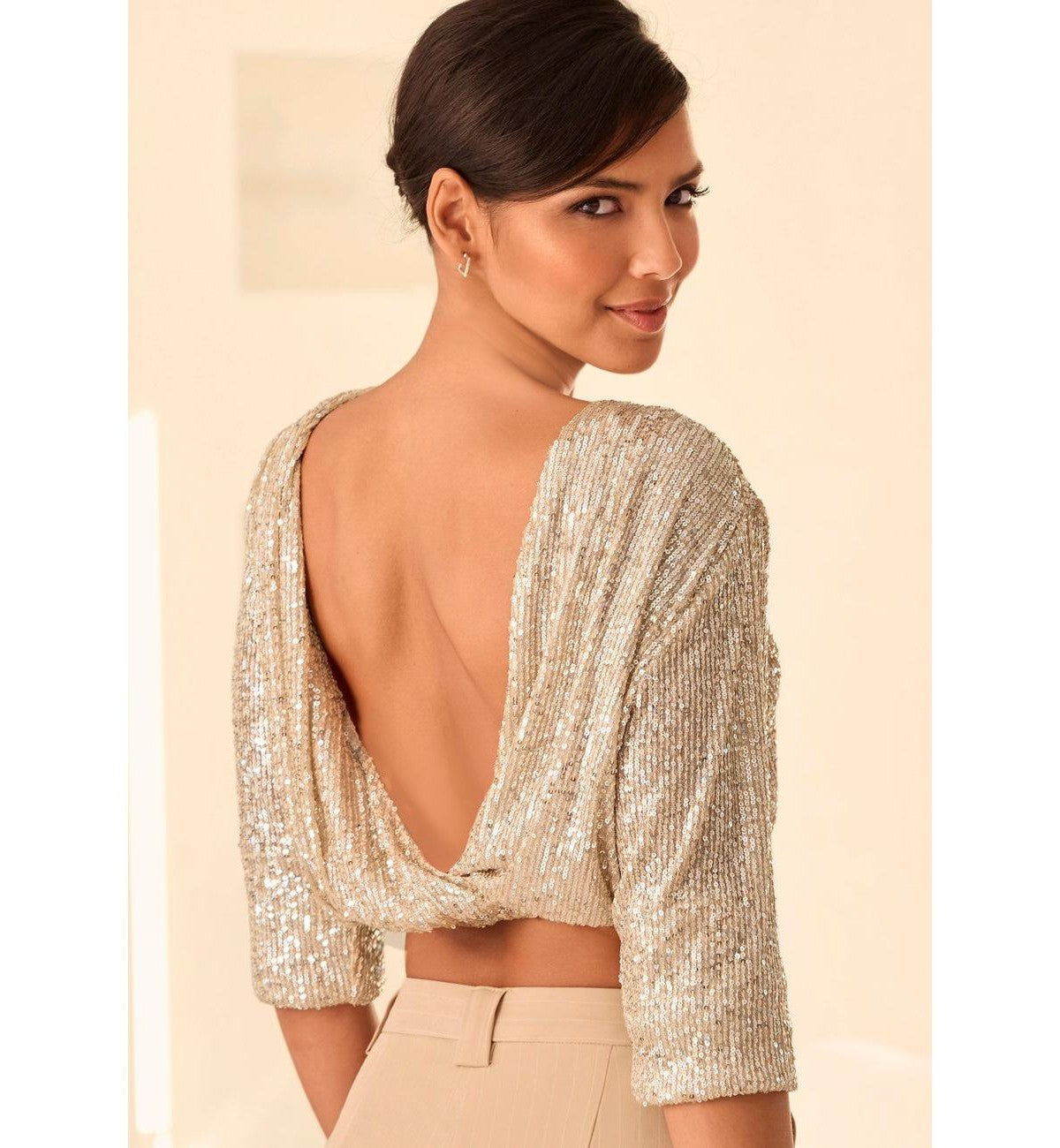 Lascana Womens Multiway Plunge Bra - Toffee, Size 36B