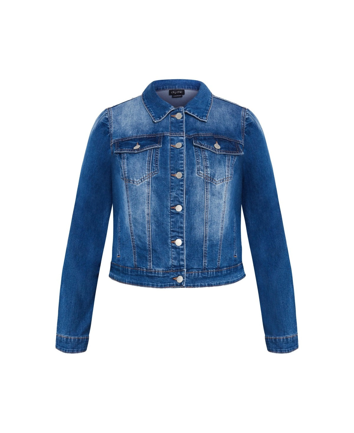 CITY CHIC Plus Size Kira Denim Jacket